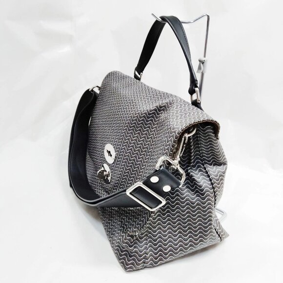 ZANELLATO Hand Bag Brown PVC 3129279 - Picture 3 of 9